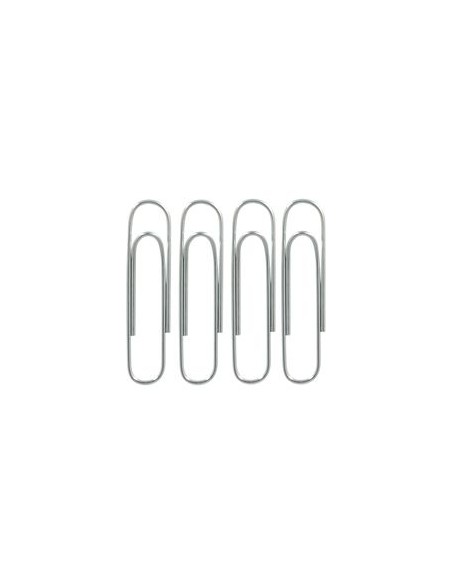 Pack 10 cajas con 100 clips galvanizados 42mm nº 3 grafoplas